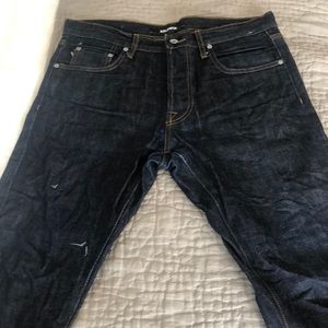 Baldwin Japanese Selvedge denim.